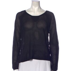 Black Rag & Bone Knit Mesh Sweater